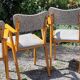 6 chaises bridges années 60