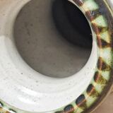 Keraluc sandstone candle holder 70s signed