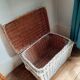Vintage wicker box