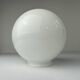 Paire d’anciennes suspensions en opaline 18 cm xl vintage