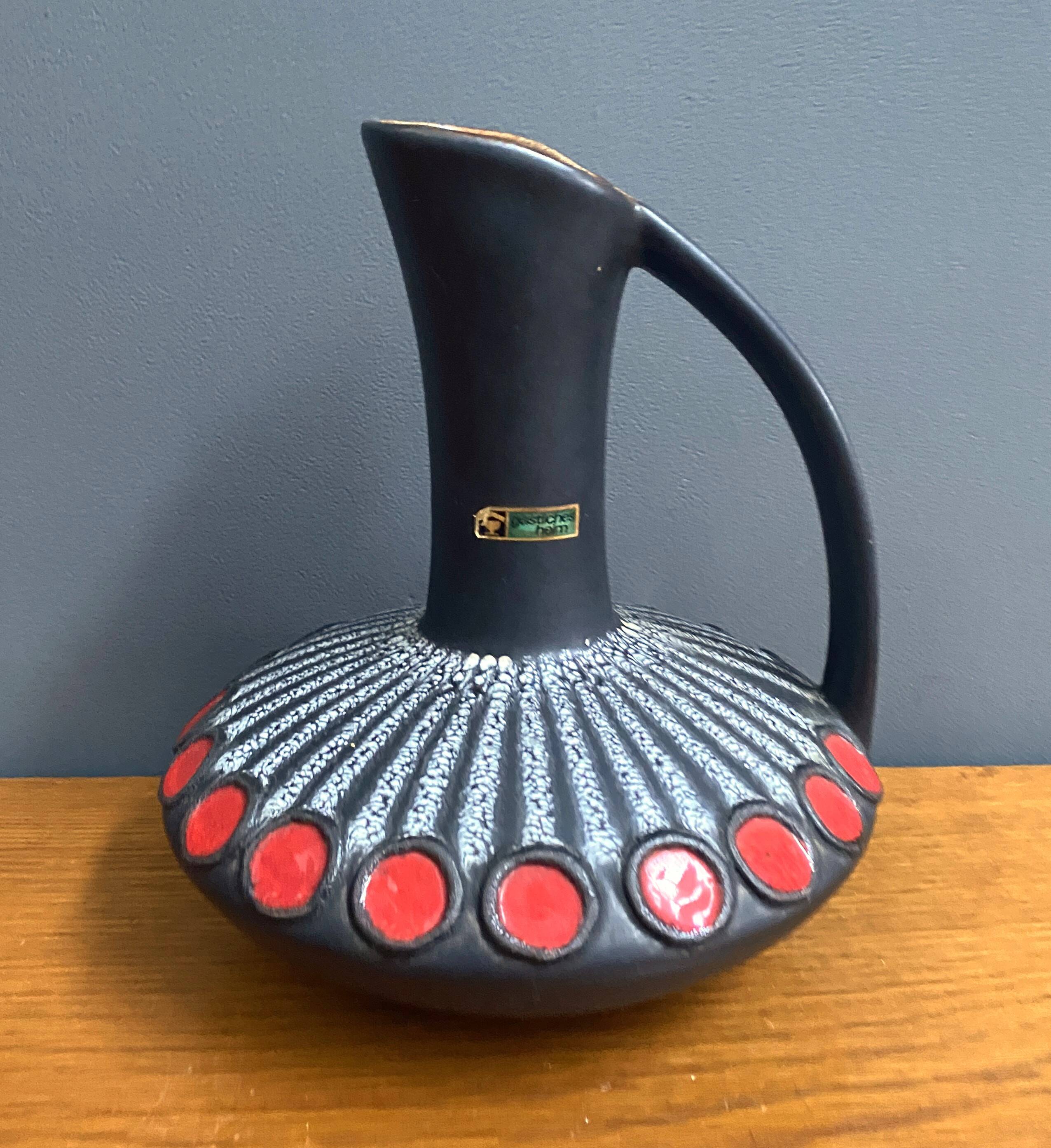 UFO shape Schlossberg west Germany vase