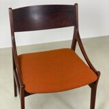 Dining chair in rosewood by Vestervig Eriksen, 1960s
