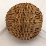 Vintage wicker gondola basket