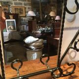 Metal coat/hat and mirror