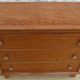 Antique commode post Art Deco from around 1940 in solid pine with its patina.