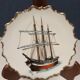 Assiette décorative bateaux voilier