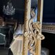 Art Nouveau Period Mirror in Wood Gilded with Gold Leaf - Late 19th Century