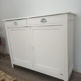 White Parisian buffet