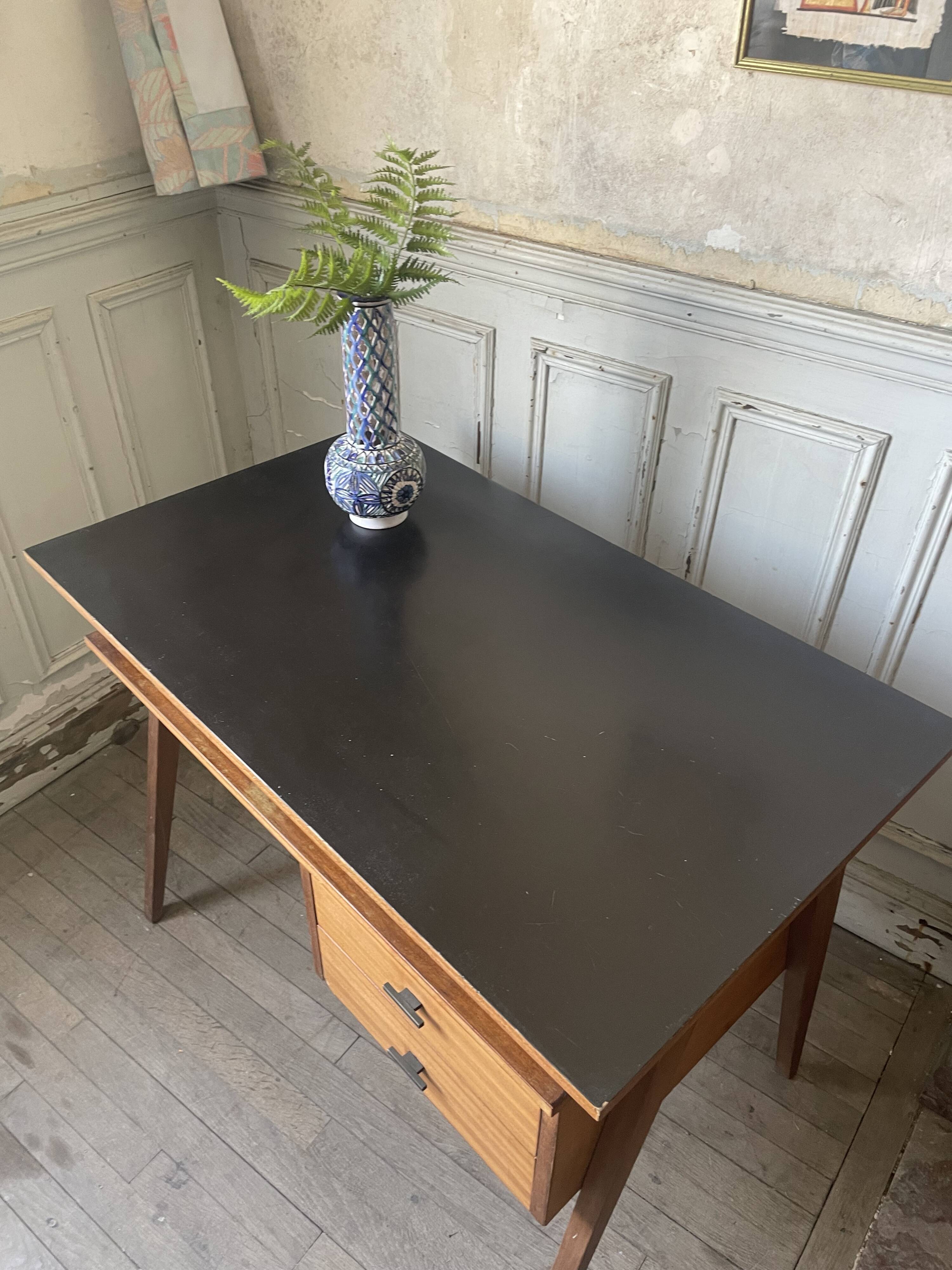 Vintage desk 50 feet compass