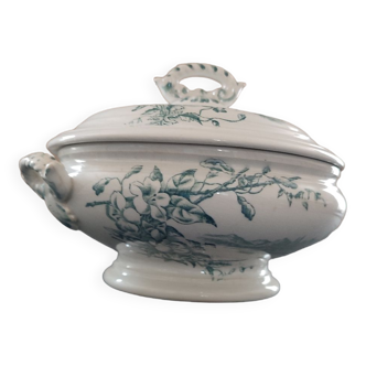 Small old tureen Terre de fer Bertin Tissier