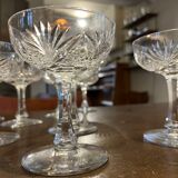 Beautiful lot of crystal glasses from Saint Louis