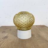 Vintage White Porcelain Ceiling Light, 1970s