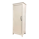 Armoire parisienne en bois couleur lin