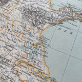 1891 - Map of the Empire of Japan and Korea