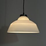 Vintage 30 cm opaline ceiling light