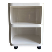 Componibili Caisson 4970 Castelli for Kartell 1969 white Space Aage 1969