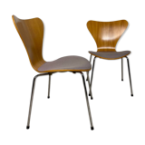Pair of chairs Series 7 – Arne Jacobsen for Fritz Hansen