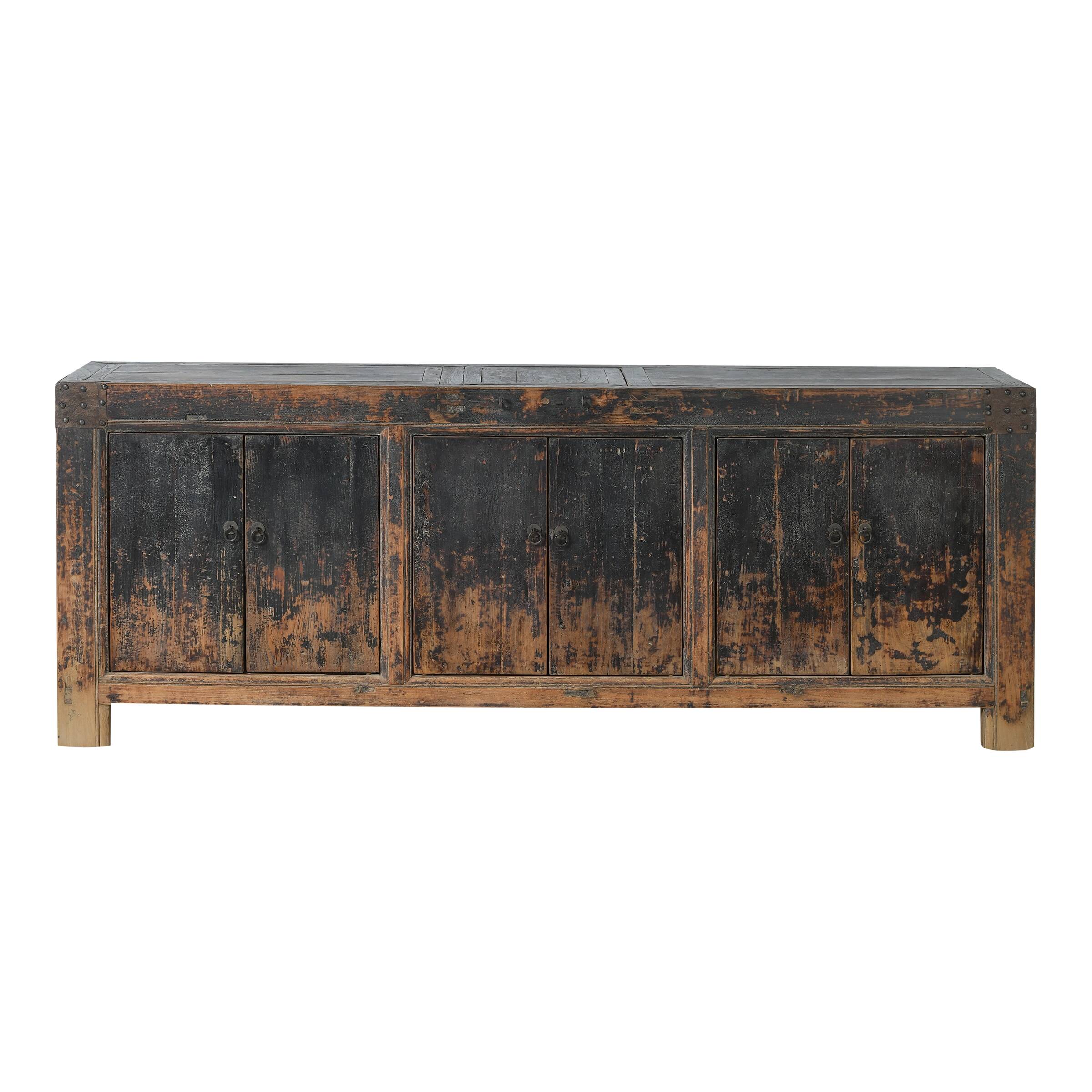 Qingdao - Antique Chinese buffet in solid elm no. 27