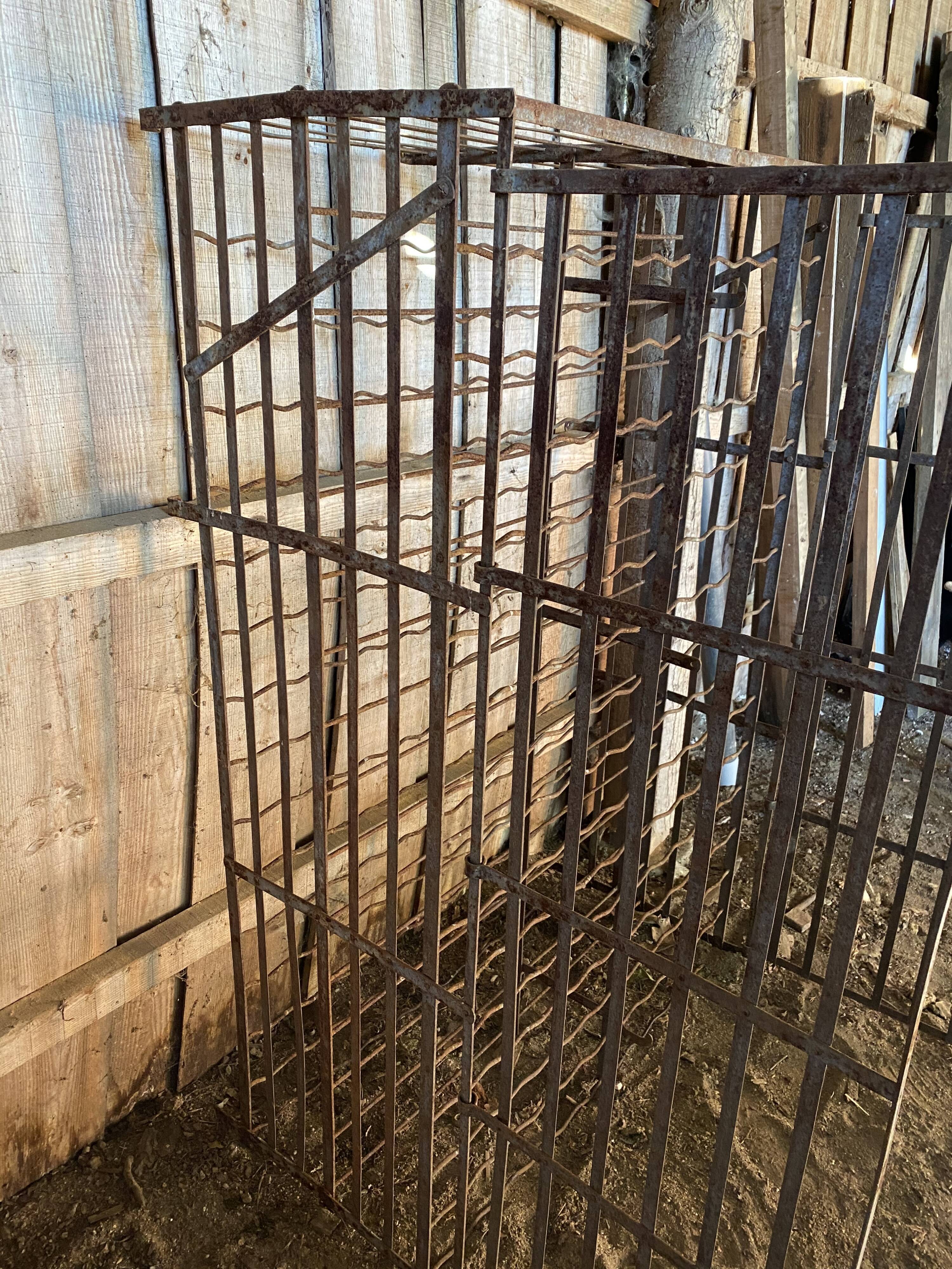 Old wine rack 2 doors