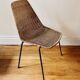 Ensemble de 5 chaises "Basket" par Gianfranco Legler, années 1950