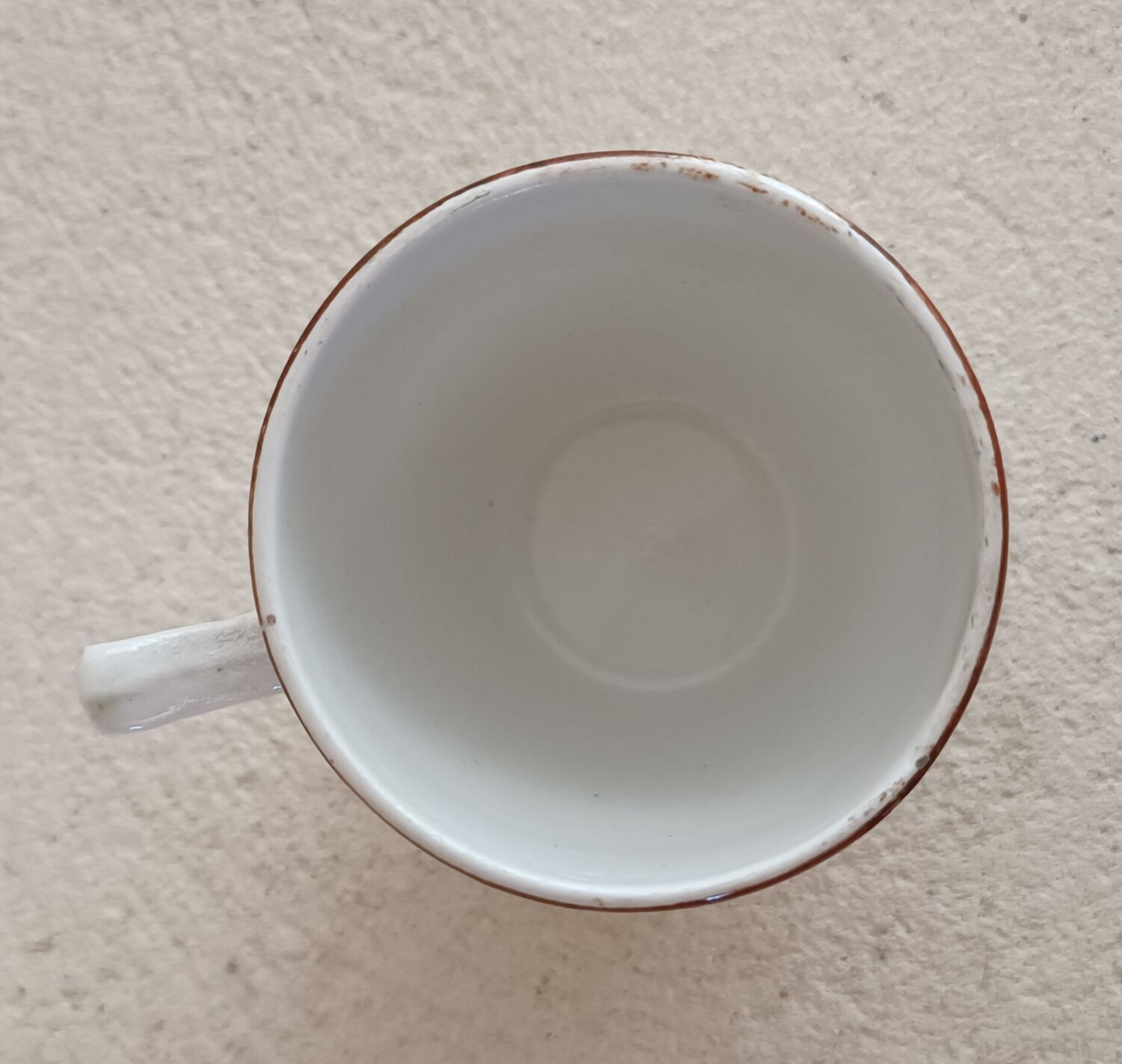 Longwy iron earth mug