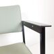 Set de 2 fauteuils en simili cuir vert menthe