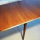Scandinavian extendable rectangular table