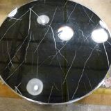 Doctrin Circular marble coffee table