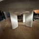 Carrara marble coffee table, socialite family