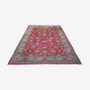 Tapis d'orient persan fait main vintage ghoum 318 x 215 cm