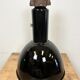 Set of 4 Industrial Bauhaus Black Enamel Pendant Lamps, 1960s
