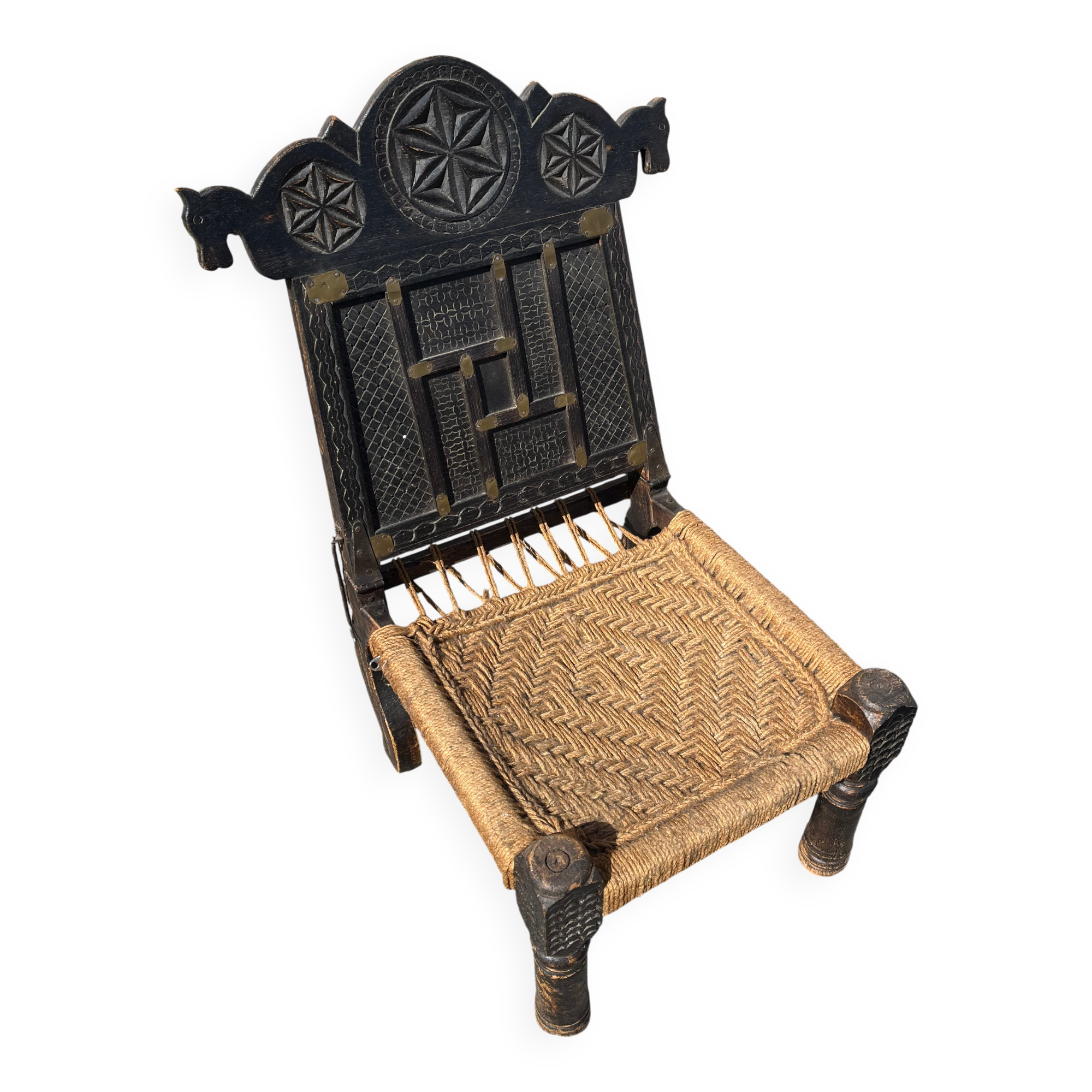 Ancient tribal chair