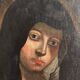 Virgin Mary painting on canvas from the 17th century anonymous 49 cm by 38 cm Italian school