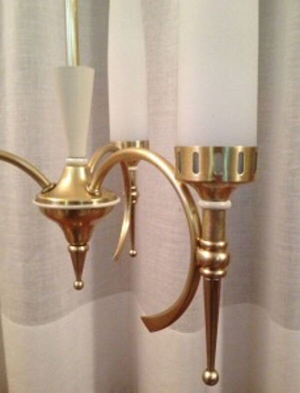 Lustre par Angelo Lelli pour Arredoluce, Italie