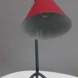 Tripod bedside lamp red Sputnik