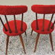 Paire de chaises "moumoutes " 1970