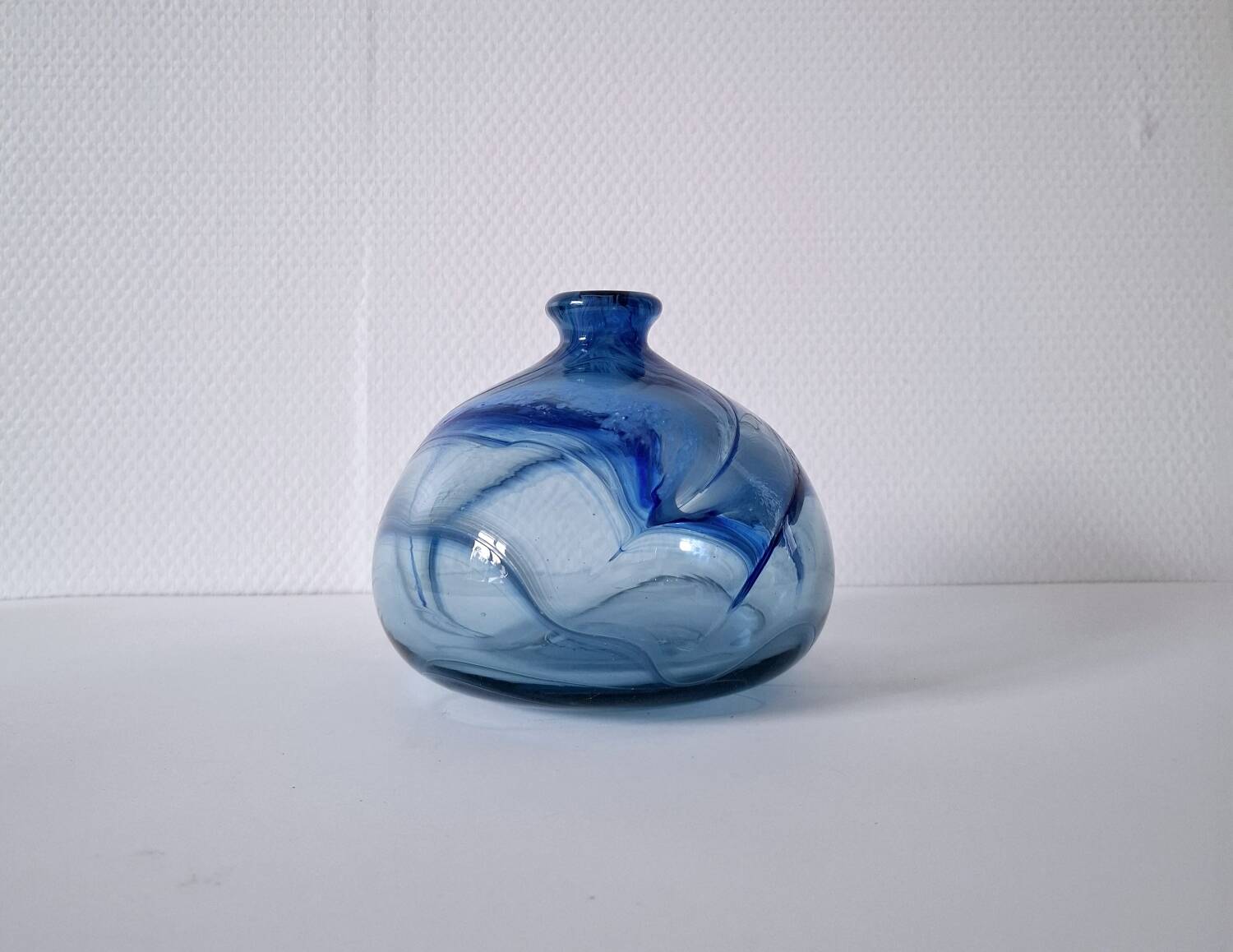 Allex 70s stamped ball vase
