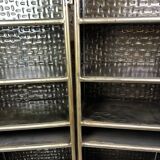 Bar trunk/storage unit in embossed steel 1980