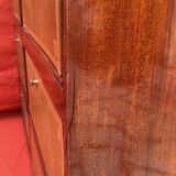 Cardboard maker forming mahogany writing