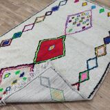 Handmade wool Berber rug 260x160cm