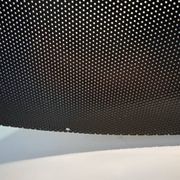 Suspension en métal micro-perforé, années 60