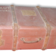 Suitcase old travel trunk to uncommon locks