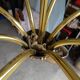 Vintage rockabilly sputnik chandelier from the 60s