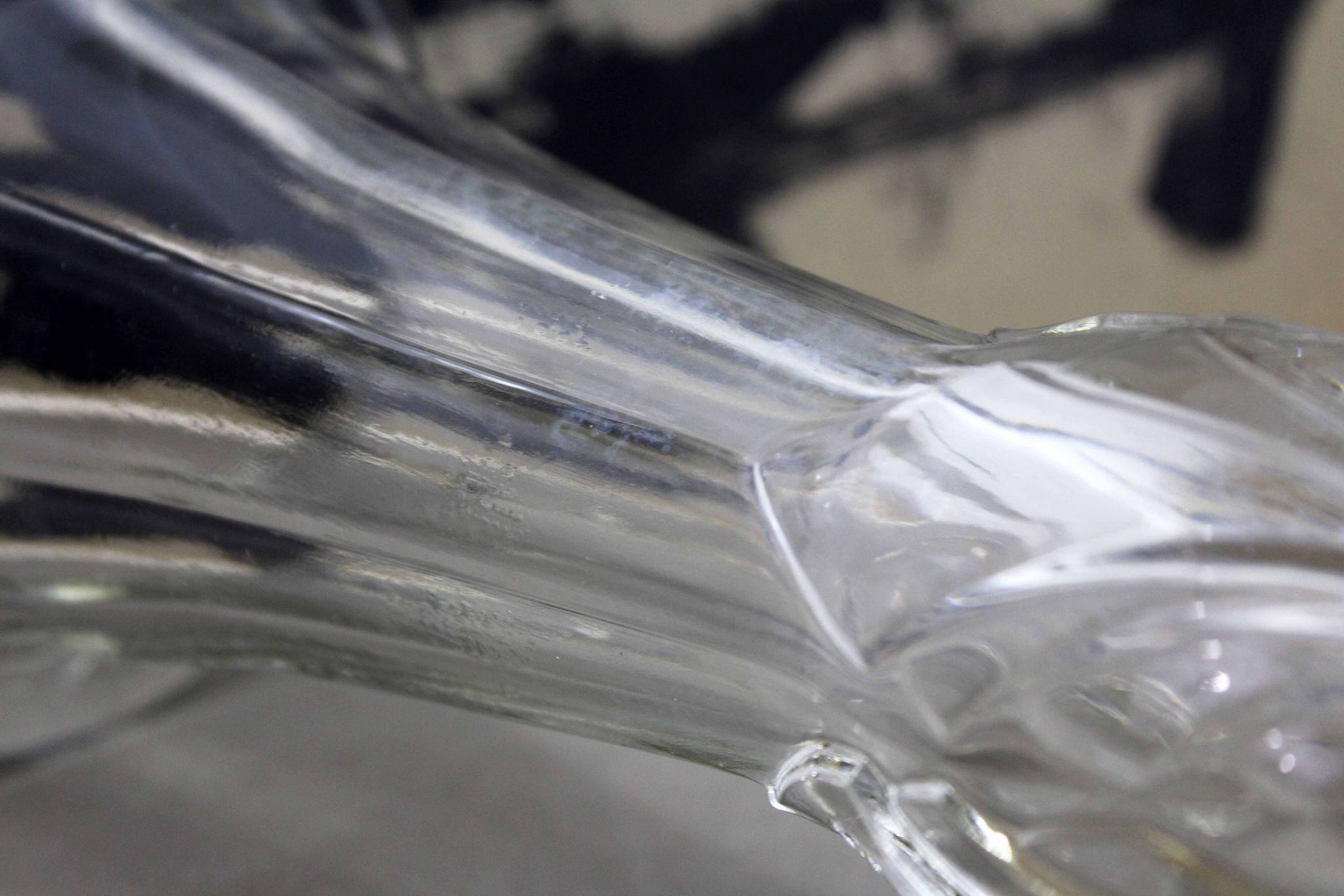 Vase Art Deco en verre