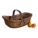 Old Chinese wabi-sabi basket (c.1900) #54
