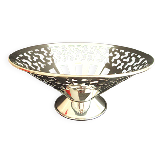 Vintage 1987 George Sowden Bodum Sereno  Memphis Style stainless steel bowl