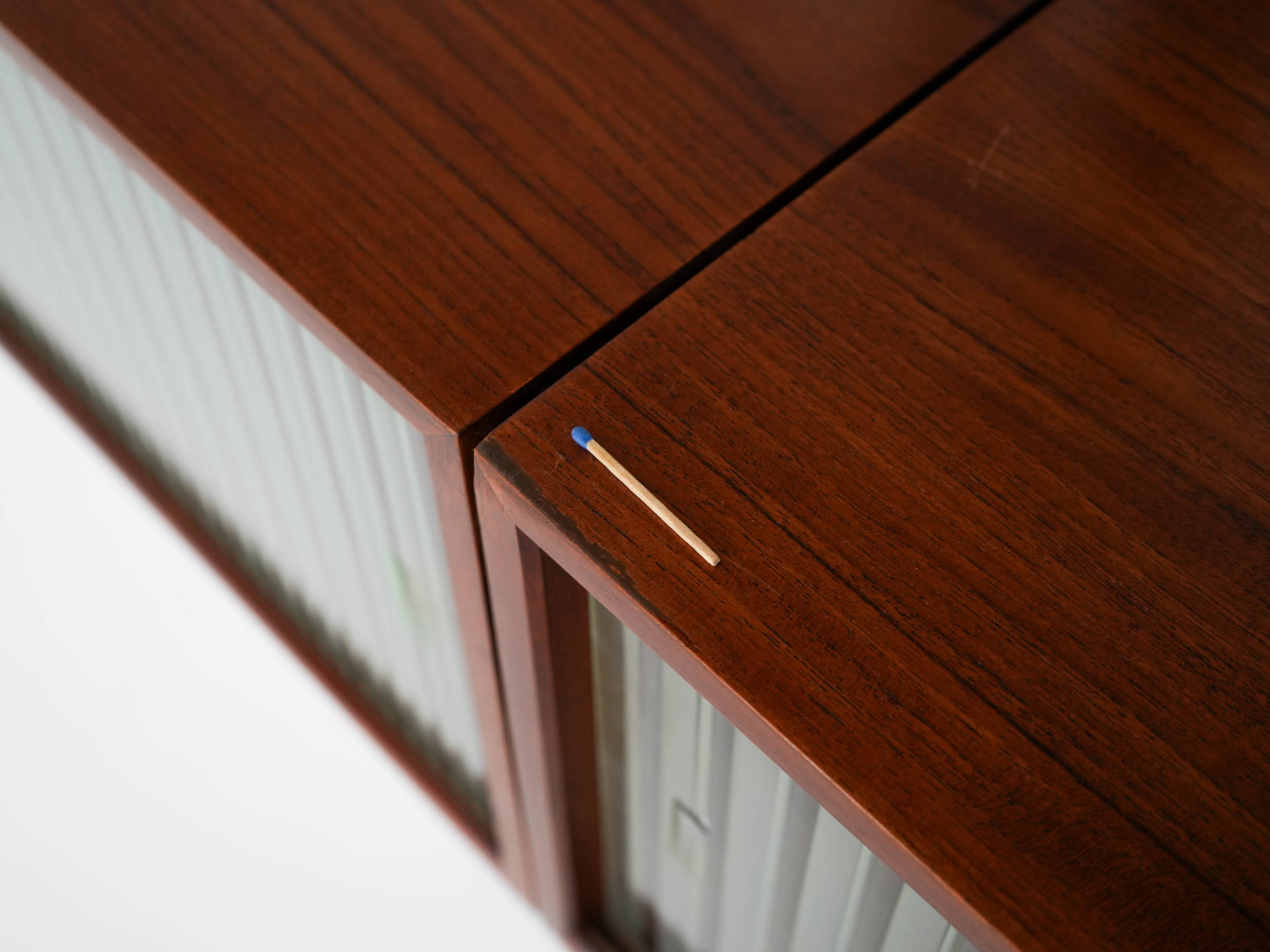 Teak shelving unit, Danish design, 1960s, made in Denmark