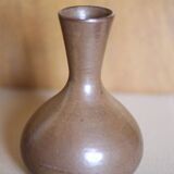 Vintage stoneware vase, flower pot, ball vase with neck, collection