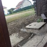 Wooden mirror 74x103cm