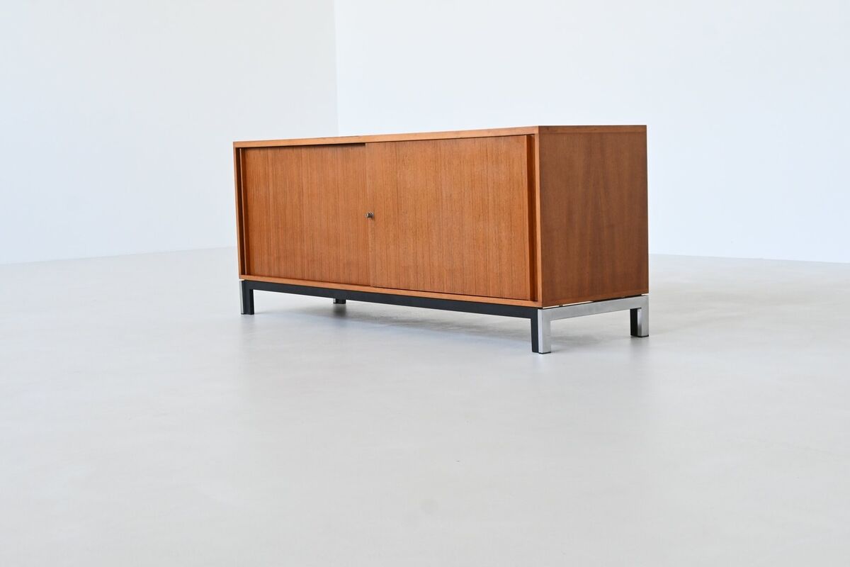 Theo Tempelman sideboard in walnut AP Originals The Netherlands 1960
